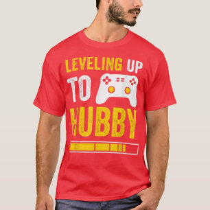 Camiseta Mens Levando Ao Noivado De Jogadores Do Marido Hub