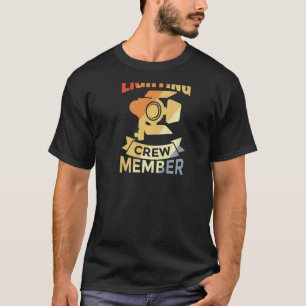 Camiseta Mens Lighting Technics Apenas Um Mem De Tripulação
