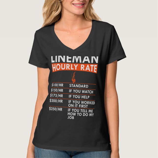 Camiseta Mens Lineman Lab. (Frente)