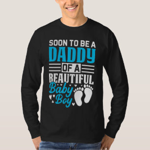 Camiseta Mens Logo Ser Pai De Um Bonito Menino D