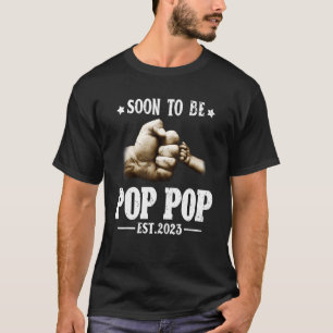 Camiseta Mens Logo Ser Pop Pop de 2023 Anunciante De Gravid