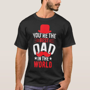 Camiseta Mens Mãe Famille Grand Você É O Melhor Pai