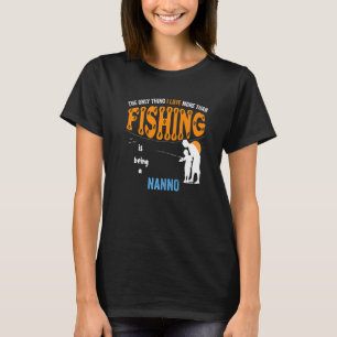 Camiseta Mens Mais Do Que Amor Pescar Nanno Vovô Especial