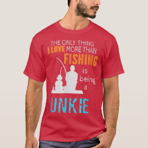 Camiseta Mens Mais Do Que O Amor, Pesca, Tio Especial 