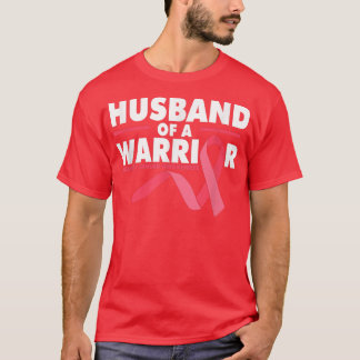 Camiseta Mens Marido De Um Cancer De Guerra