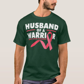 Camiseta Mens Marido De Um Cancer De Guerra