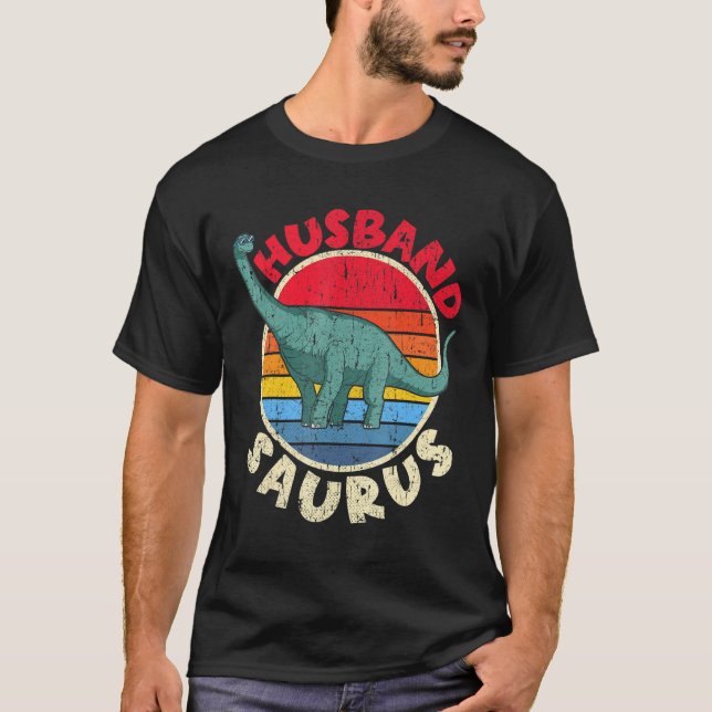 Camiseta Mens Marido Surus I Brachiosaurus Diplodocuments I (Frente)