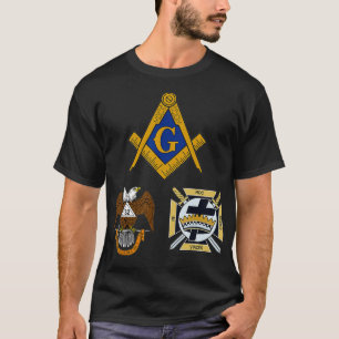 Camiseta Mens Mason Scottish Rite Knights Templat T Shirt Y