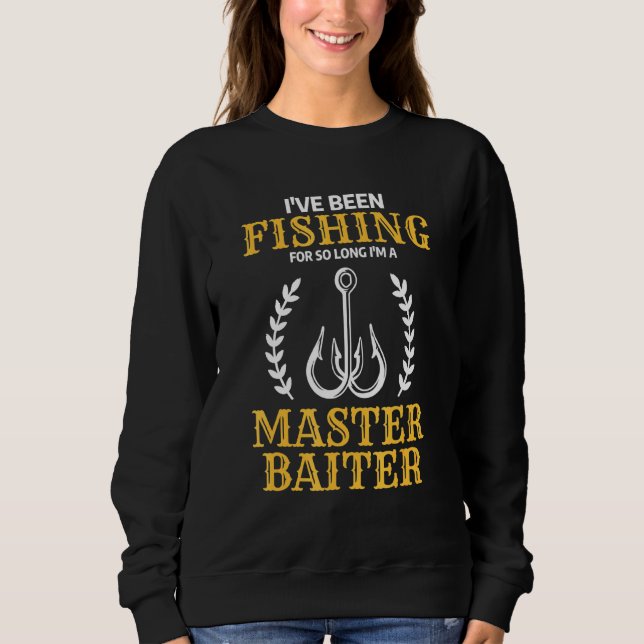 Camiseta Mens Master Baiter Fish Quote De Pesca Para Um Pei (Frente)