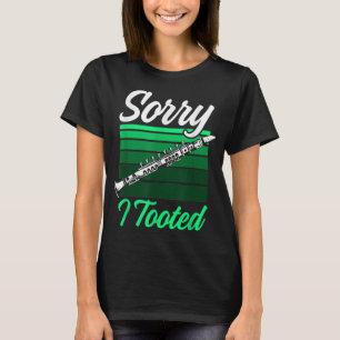 Camiseta Mens Me Desculpem Por Ter Tocado O Funny Clarinet