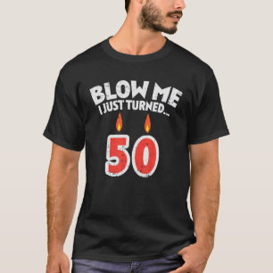 Camiseta Mens Me Explodem Eu Tornei 50 50º Aniversário Ga