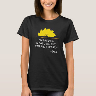Camiseta Mens Medir Repetição de Suor Cortado, Cartucho De