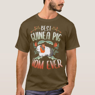 Camiseta Mens Melhor Guiné, Mãe De Porco! Animal Funny Guin