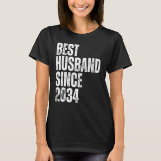 Camiseta Mens Melhor Marido Desde Anniv Casamento vintage 2