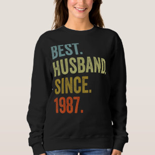Camiseta Mens Melhor Marido Desde Anniversária De Casamento