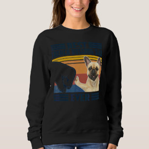 Camiseta Mens Melhor Pai de Bulldog Francês Nunca Cachorro 