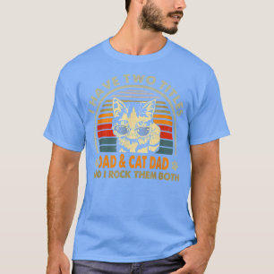 Camiseta Mens Melhor Pai De Gato Nunca Mais Engraçado Pai P