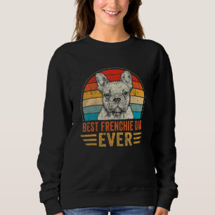 Camiseta Mens Melhor Pai Francês Alguma Vez O Buldogue Fran