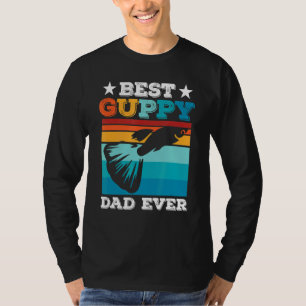 Camiseta Mens Melhor Pai Ipidificado De Aquário Guardião De