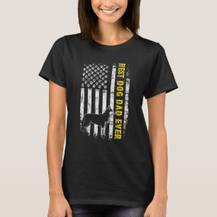 Camiseta Mens Melhor Pai Siberiano De Bandeira Nos Eua Gord