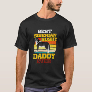 Camiseta Mens Melhor Pai Siberiano Marido Alguma Vez Gordur