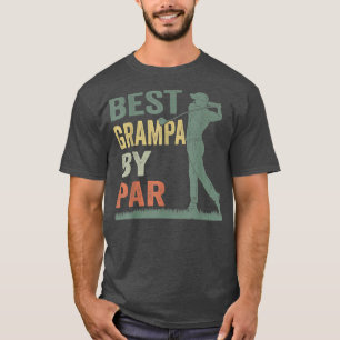 Camiseta Mens Melhor Vovô Por Par Golf Lover Grampa Pai