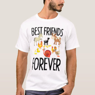 Camiseta Mens Melhores Amigos para Sempre