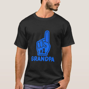 Camiseta Mens Mens 1 Avô Número Um Dia de os pais 1