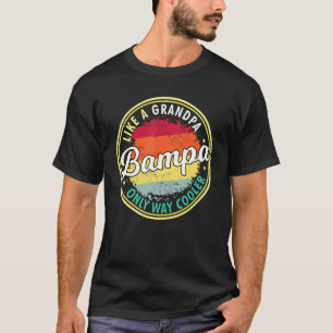 Camiseta Mens Mens Bampa Como Um Vovô Só Muito Mais Frio Gr