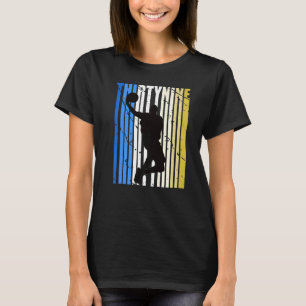 Camiseta Mens Mens Basquete 39º Aniversário Para Fãs Esport