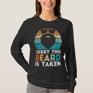 Camiseta Mens Mens Lamentam Que Esta Barba Seja Levada Ao R