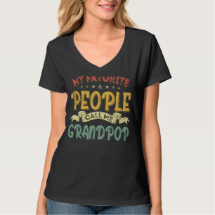 Camiseta Mens Mens Minhas Pessoas Favoritas Me Chamam De Go
