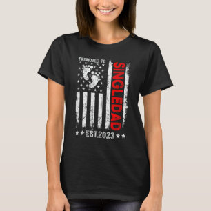Camiseta Mens Mens Promovidos A Singledad 2023 Bandeira Ame