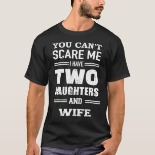 Camiseta Mens Men's You Can't Assume I Have Duas Filhas