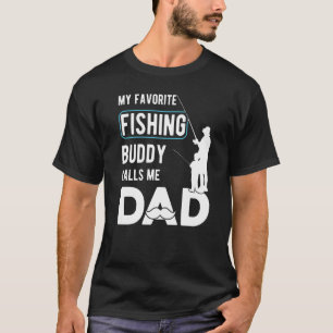 Camiseta Mens Meu Amigo De Pesca Favorito Me Chama Piada Pa