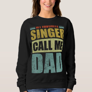 Camiseta Mens Meu Cantor Favorito Me Chama De Dia de os pai