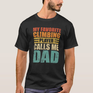 Camiseta Mens Meu Jogador De Escala Favorito Me Chama Fath 