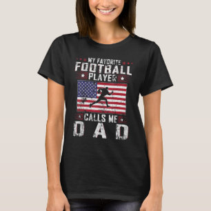 Camiseta Mens Meu Jogador De Futebol Favorito Me Chama Fath