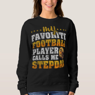Camiseta Mens Meu Jogador De Futebol Favorito Me Chama Step