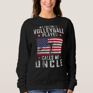 Camiseta Mens Meu Jogador De Voleibol Favorito Me Chama De