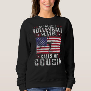 Camiseta Mens Meu Jogador De Voleibol Favorito Me Chama Pri