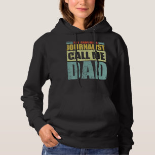 Camiseta Mens Meu Jornalista Favorito Me Chama de Pai Pai
