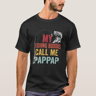 Camiseta Mens Meus Amigos De Pesca Favoritos Me Chamam De P