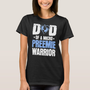 Camiseta Mens Micro Preemie Nicu Enfermeiro Pré-Termo Aware