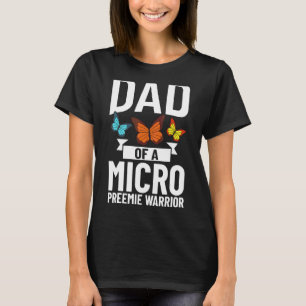 Camiseta Mens Micro Preemie Nicu Enfermeiro Pré-Termo Aware