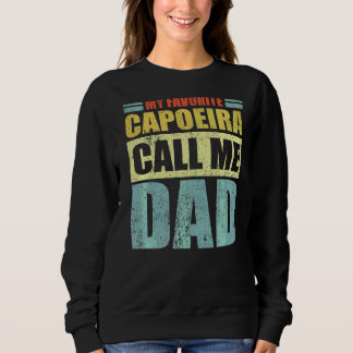 Camiseta Mens Minha Capoeira Favorita me chama de D do Pai 
