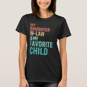 Camiseta Mens Minha Filha De Direito É Minha Filha Favorita