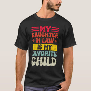 Camiseta Mens Minha Filha De Direito É Minha Filha Favorita