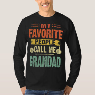 Camiseta Mens Minhas Pessoas Favoritas Me Chamam De Avô Vin