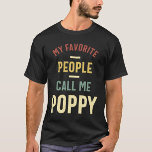 Camiseta Mens Minhas Pessoas Favoritas Me Chamam De Dia de